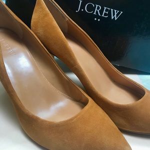 J.Crew Isabelle Suede Pumps Heels sz 9.5